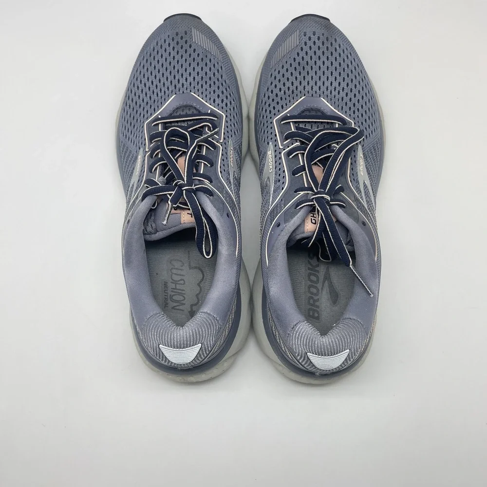 Brooks Sneakers Womens 9 B Ghost 12 1203051B086‎ Gray Running Athletic Shoes - Picture 5 of 13